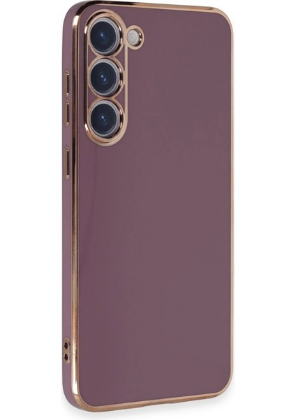 Newface Samsung Galaxy S23 Kılıf Volet Silikon - Mor fiyatları