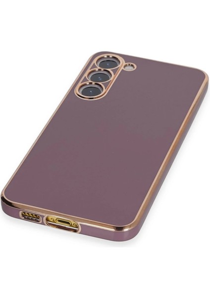 Newface Samsung Galaxy S23 Kılıf Volet Silikon - Mor fırsatları