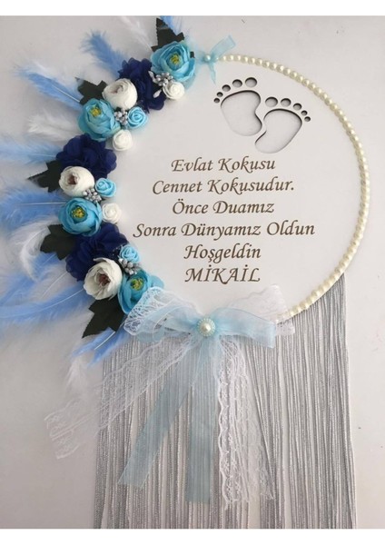 Hoşgeldin Bebeğim Özel Tasarım Kapı Süsü