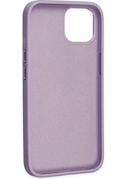 Newface iPhone 14 Plus Kılıf Asya Deri Silikon - Lila fırsatları