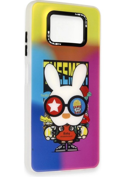 Newface Xiaomi Pocophone X3 Kılıf Estoril Desenli Kapak - Estoril - 10