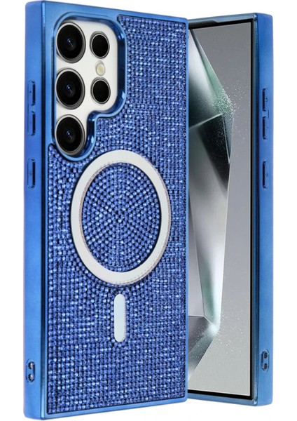 Joko Samsung Galaxy S23 Ultra Helen Magsafe Kapak - Lacivert modelleri