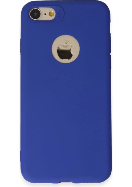 Newface iPhone 7 Kılıf First Silikon - Lacivert