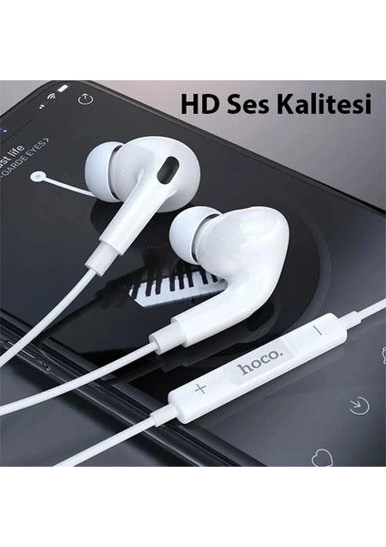 Hoco M111 Pro Primero Lightning Kulakiçi Mikrofonlu Kablolu KULAKLIK-(1903) fiyatları
