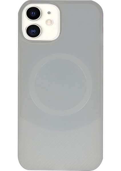 Newface iPhone 11 Kılıf Maya Karbon Kapak - Gri modelleri