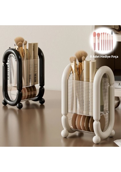 Ezere Şık Tasarım Kozmetik Eşya Makyaj Fırçası Düzenleme Kutusu ORGANIZER-(1903)