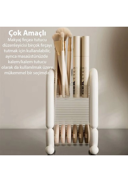 Ezere Şık Tasarım Kozmetik Eşya Makyaj Fırçası Düzenleme Kutusu ORGANIZER-(1903) fırsatları