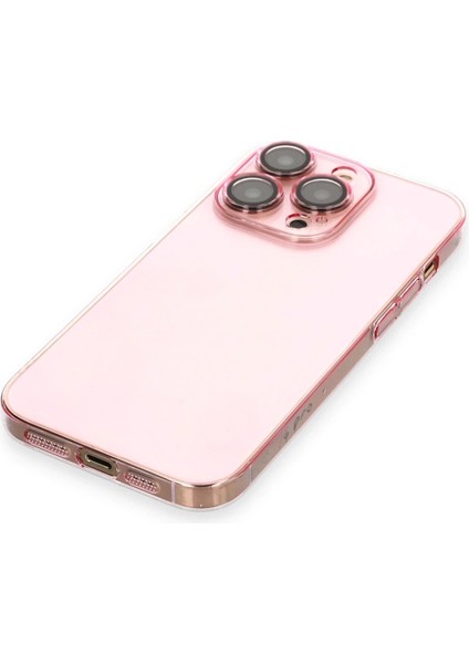 Newface iPhone 13 Pro Max Kılıf Armada Lensli Kapak - Rose Gold fırsatları