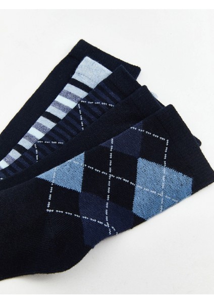 Lcw Kids Karışık Desenli Erkek Çocuk Soket Çorap 5'li modelleri