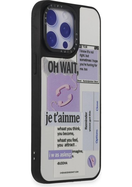 Newface iPhone 15 Pro Kılıf Mirror Desenli Kapak - Mirror - 4 fiyatları