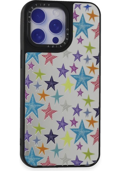 Newface iPhone 15 Pro Kılıf Mirror Desenli Kapak - Mirror - 18