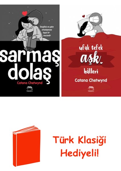 Catana Chetwynd 2 Kitap Seti + Türk Klasiği Hediye