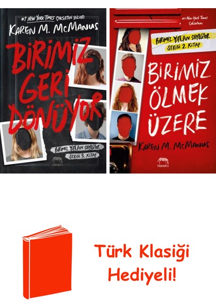 Karen M. Mcmanus 2 Kitap Seti + Türk Klasiği Hediye