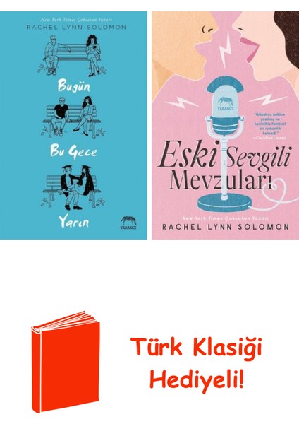 Rachel Lynn Solomon 2 Kitap Seti + Türk Klasiği Hediye