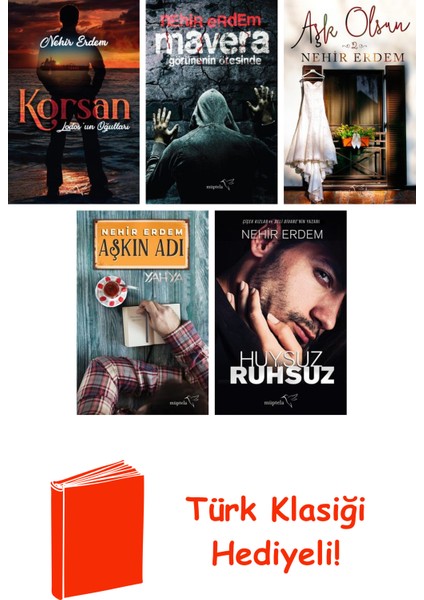 Nehir Erdem 5 Kitap Seti + Türk Klasiği Hediye