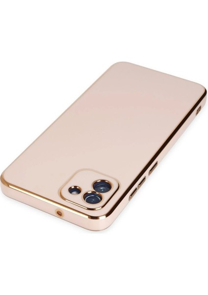 Newface Samsung Galaxy A03 Kılıf Volet Silikon - Pembe fırsatları