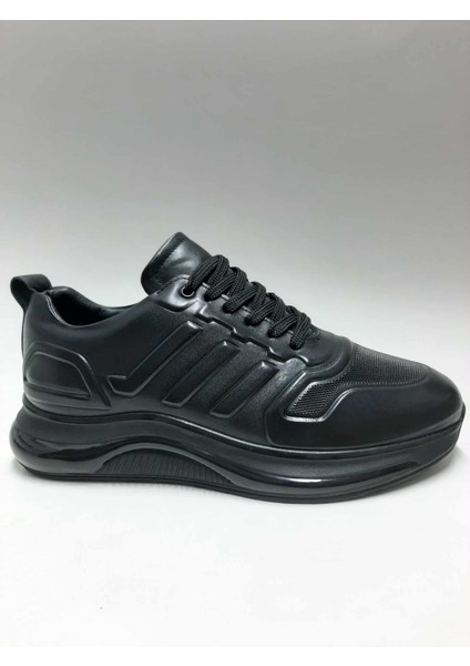 Hakiki Deri Bağcıklı Siyah Renk Casual Model Erkek Ayakkabı C-81996Q fiyatları