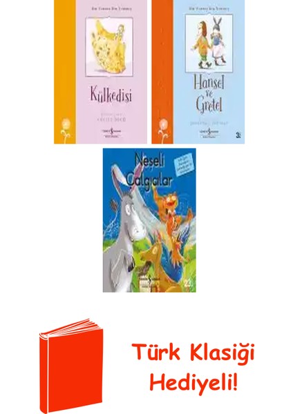 Grimm Kardeşler 3 Kitap Seti + Türk Klasiği Hediye
