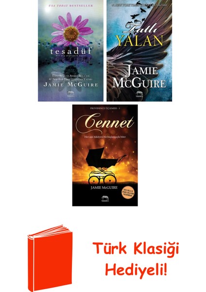 Jamie Mcguire 3 Kitap Seti + Türk Klasiği Hediye