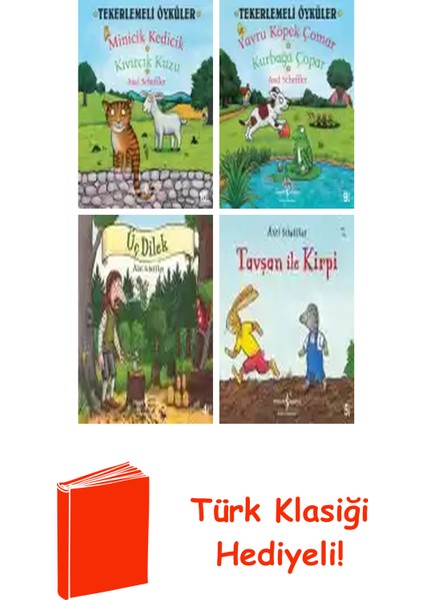 Axel Scheffler 4 Kitap Seti + Türk Klasiği Hediye