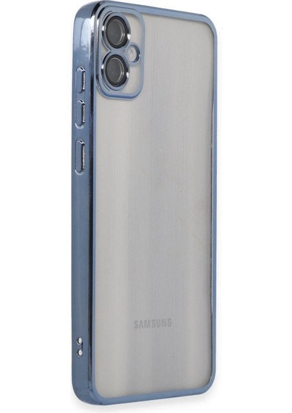 Newface Samsung Galaxy A05 Kılıf Razer Lensli Silikon - Lacivert fiyatları