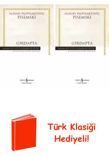 Aleksey Feofilaktoviç Pisemski 2 Kitap Seti + Türk Klasiği Hediye