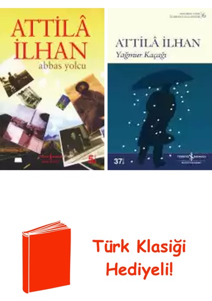 Attilâ Ilhan 2 Kitap Seti + Türk Klasiği Hediye