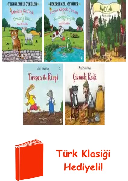 Axel Scheffler 5 Kitap Seti + Türk Klasiği Hediye