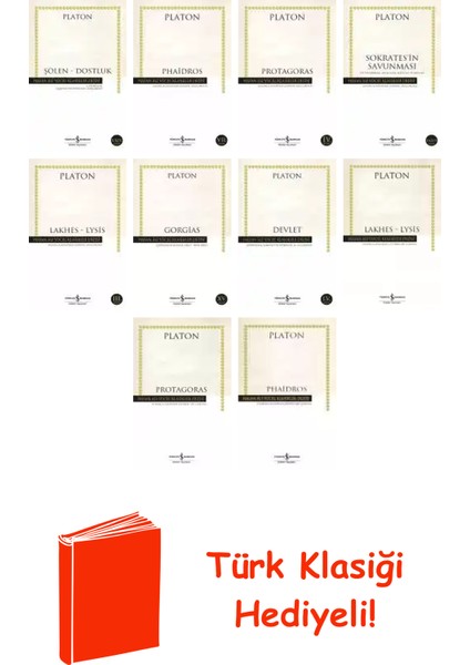 Platon 10 Kitap Seti + Türk Klasiği Hediye