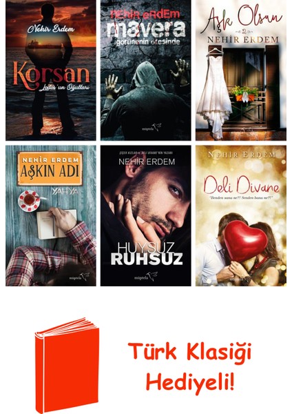 Nehir Erdem 6 Kitap Seti + Türk Klasiği Hediye