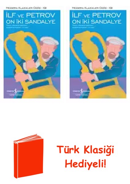 Ilya Ilf 2 Kitap Seti + Türk Klasiği Hediye