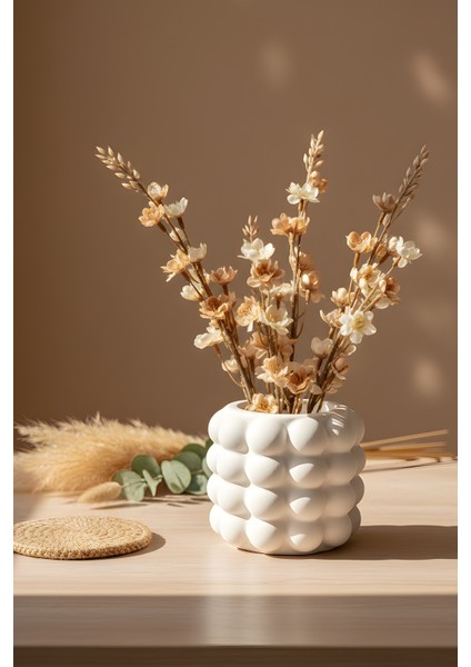 Beton Dekoratif Bohem Iskandinav Vazo – Iskandinav Tasarım 12 x 12 modelleri