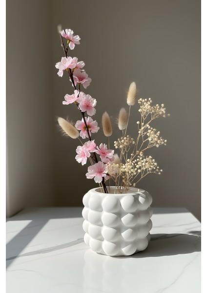 Beton Dekoratif Bohem Iskandinav Vazo – Iskandinav Tasarım 12 x 12 fırsatları