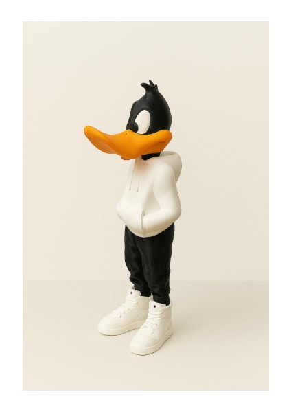 Modern Tasarım Daffy Duck Figür – Koleksiyonluk Masaüstü Dekor (28 Cm) indirimleri