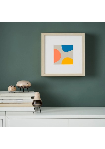 Sannahed Ahşap Çerçeve Meşe Görünümlü 25 x 25 Cm indirimleri