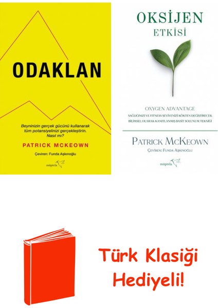 Patrick Mckeown 2 Kitap Seti + Türk Klasiği Hediye