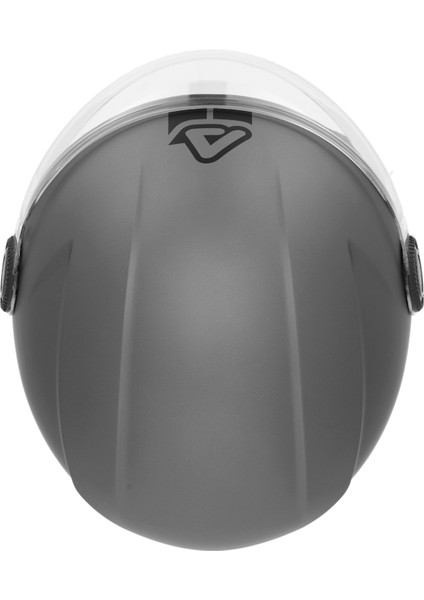 Jet Brezza Metalik Kask Gri indirimleri