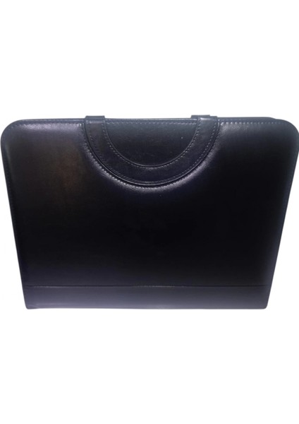 Saplı Fermuarlı-Hesap Makineli El Sümeni ( Siyah )