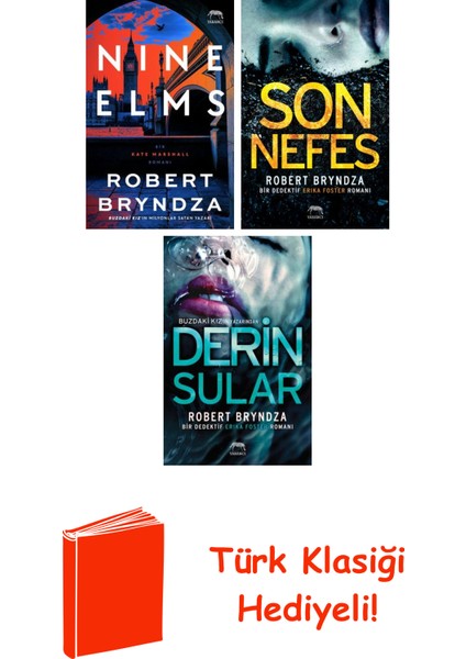 Robert Bryndza 3 Kitap Seti + Türk Klasiği Hediye