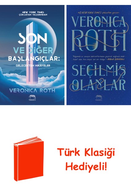 Veronica Roth 2 Kitap Seti + Türk Klasiği Hediye
