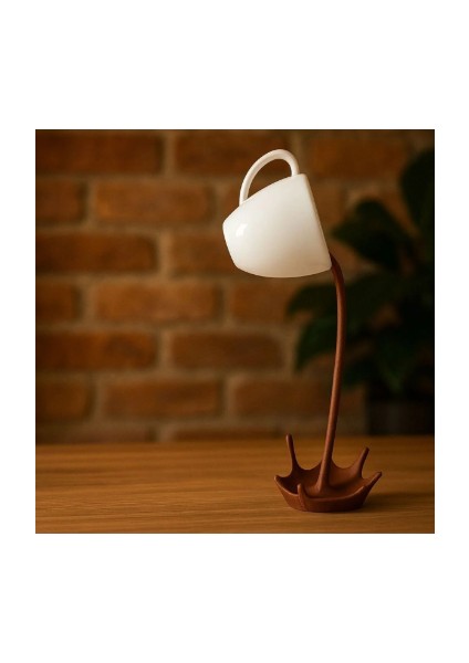 Dökülen Kahve Figürü - Kahve Severlere Özel Dekoratif Biblo -Kahve Köşesi (10 Cm) fiyatları