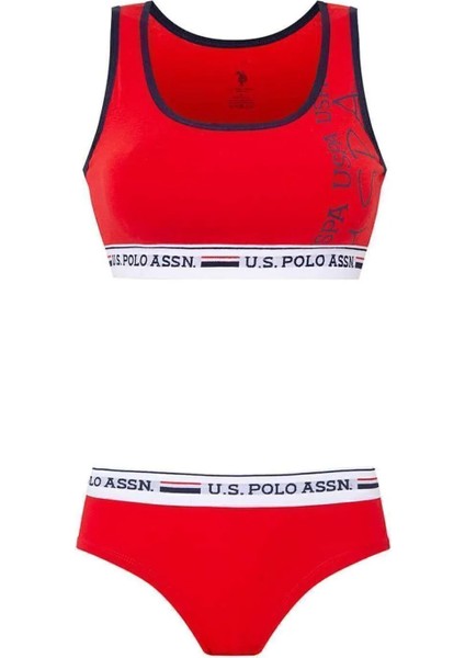Us Polo Assn Kadın Büstiyer Slip Takım 66255 fiyatları