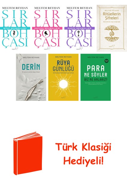 Meltem Reyhan 7 Kitap Seti + Türk Klasiği Hediye