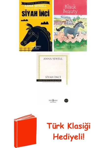 Anna Sewell 3 Kitap Seti + Türk Klasiği Hediye