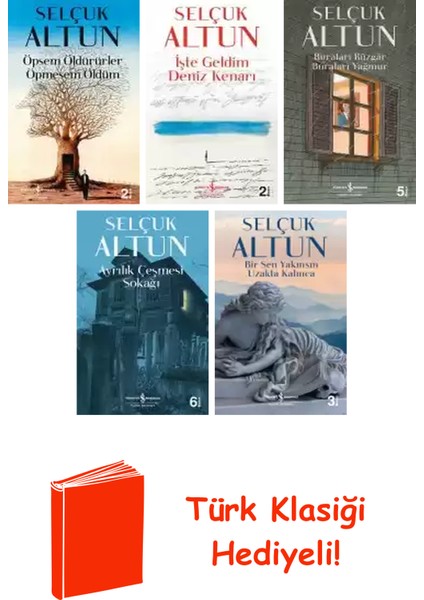 Selçuk Altun 5 Kitap Seti + Türk Klasiği Hediye