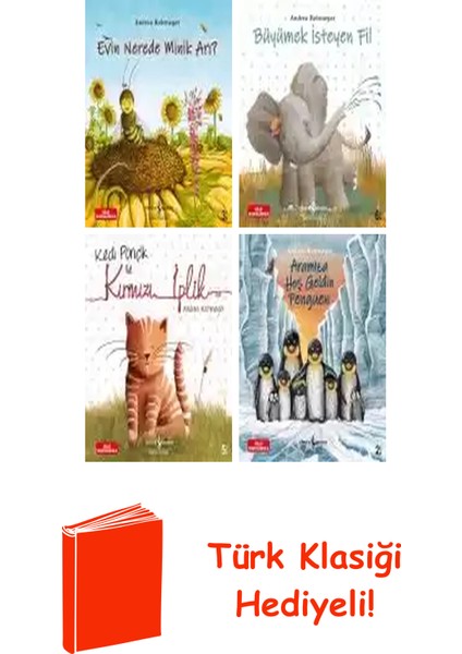 Andrea Reitmeyer 4 Kitap Seti + Türk Klasiği Hediye