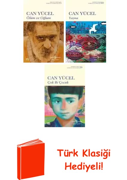 Can Yücel 3 Kitap Seti + Türk Klasiği Hediye