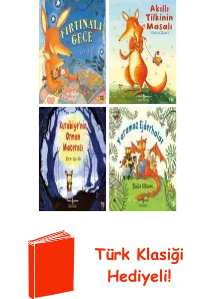 Debi Gliori 4 Kitap Seti + Türk Klasiği Hediye