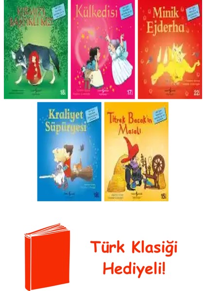 Heather Amery 5 Kitap Seti + Türk Klasiği Hediye