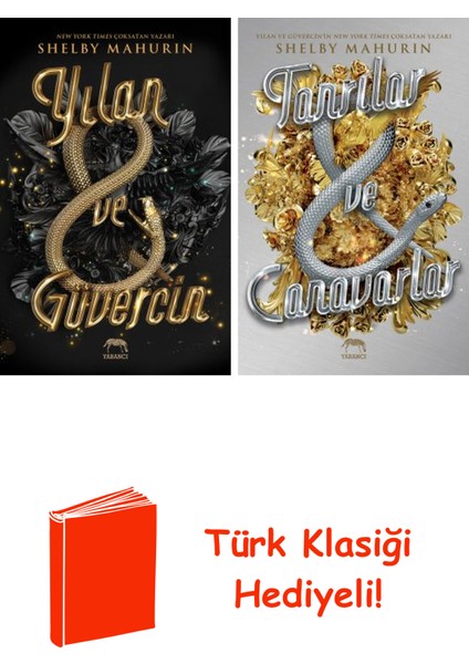 Shelby Mahurin 2 Kitap Seti + Türk Klasiği Hediye